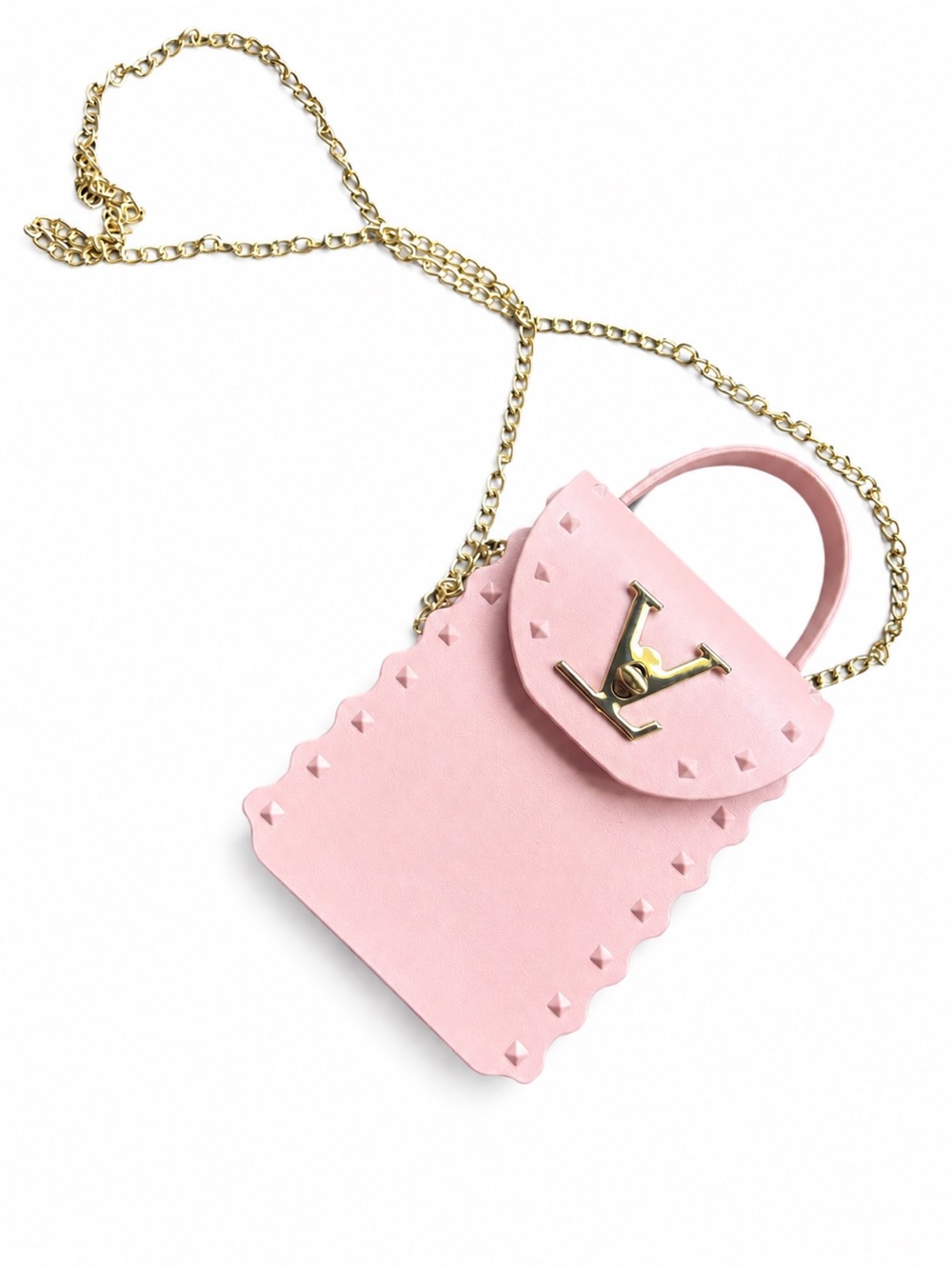 LUXURY PINK CROSSBODY PURSE